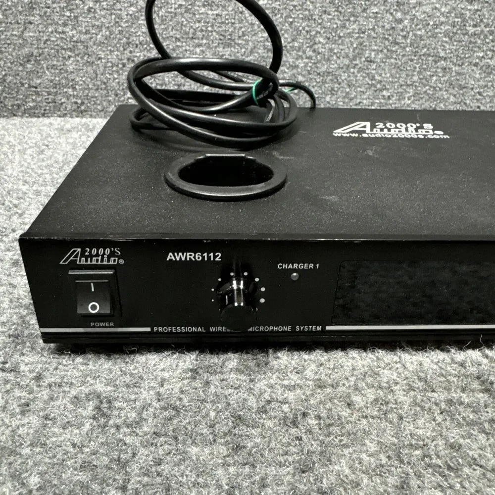 AUDIO‎ 2000'S AWR 6112 PROFESSIONAL WIRELESS MICROPHONE SYSTEM